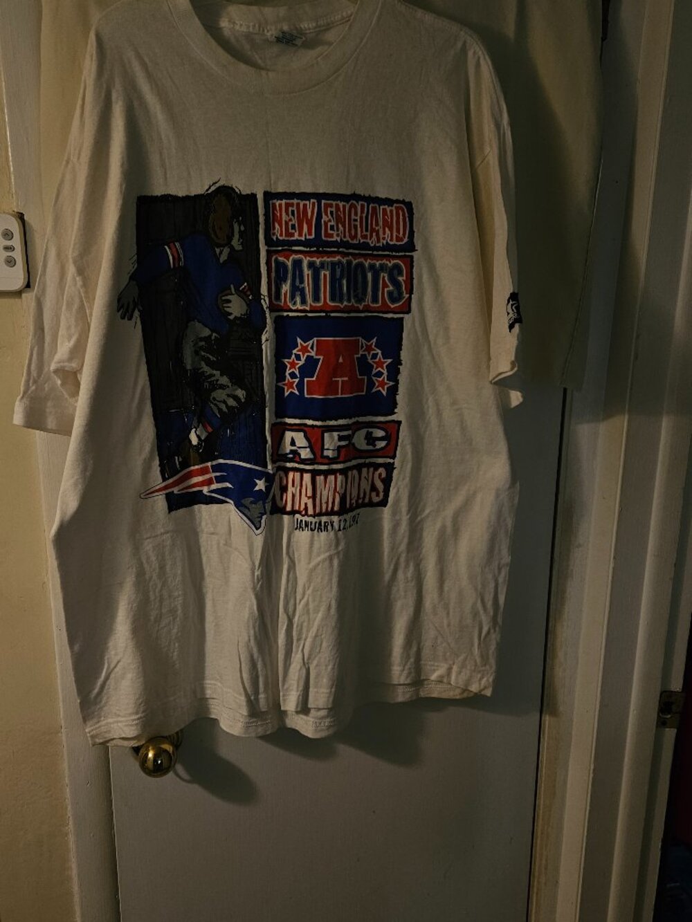 Vintage New England Patriots Starter Brand AFC Champs Tee